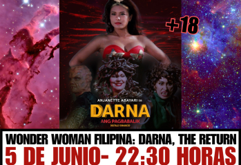 ¡WONDER WOMAN FILIPINA EN PANTALLA GRANDE! “Darna, The Return” (1997), el 5 de junio en el mk2 Cine Paz de Madrid